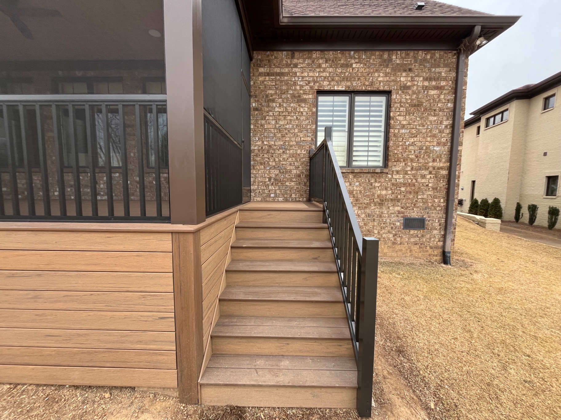 Composite deck & staircase
